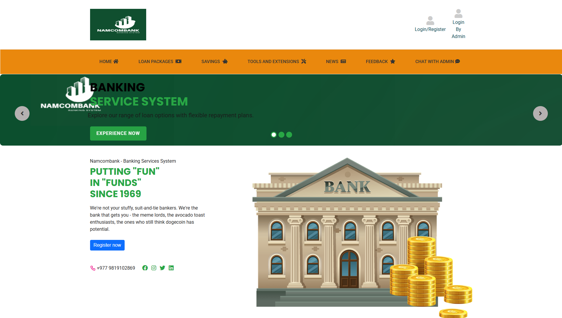 Banking Services System
